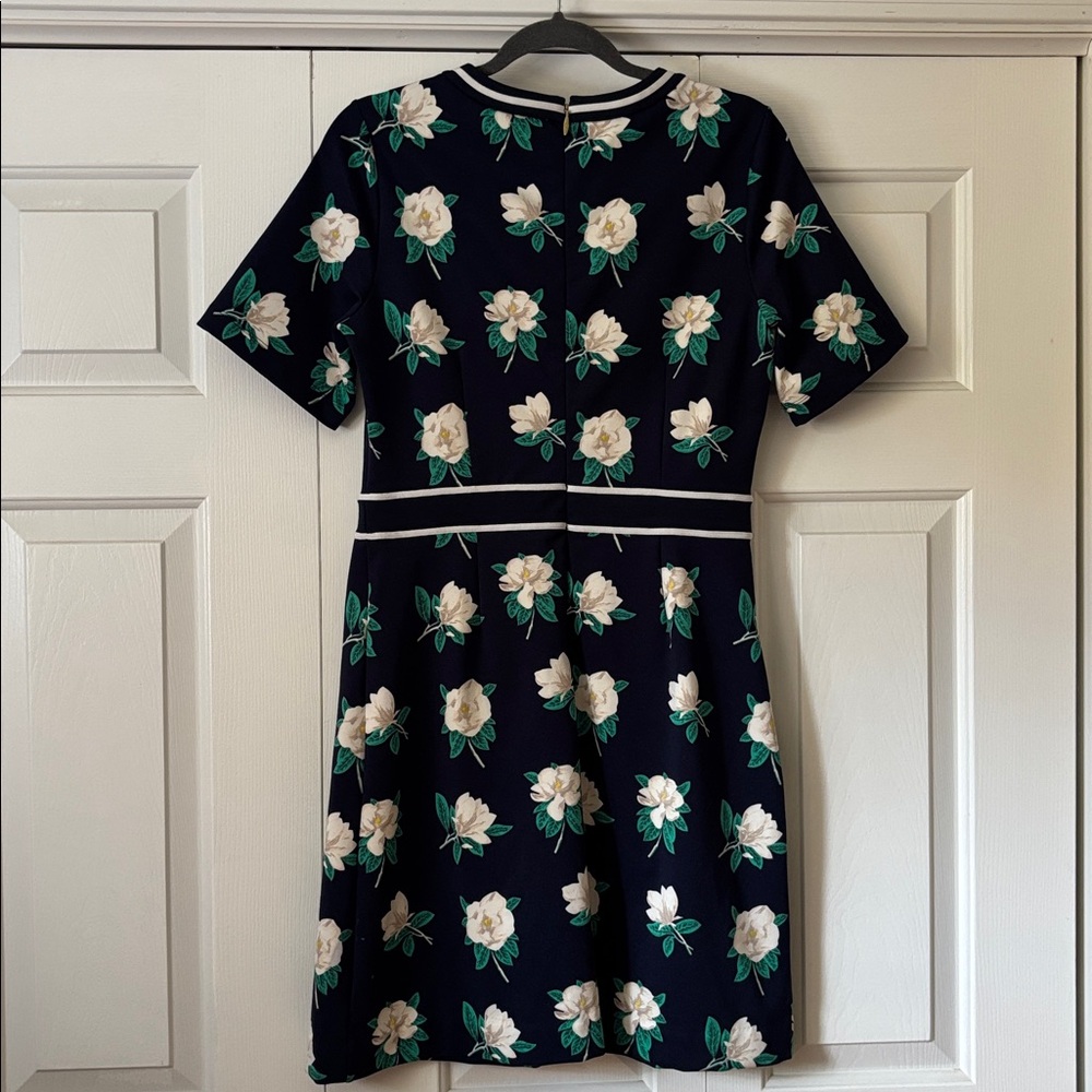 NWT Draper James Magnolia Persley Ponte Dress Navy size medium - Picture 6 of 9